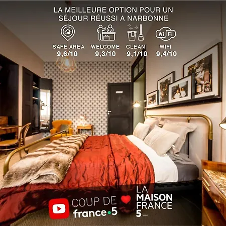 Retromirabeau - & De Charme - Localisation Premium 4* Narbona