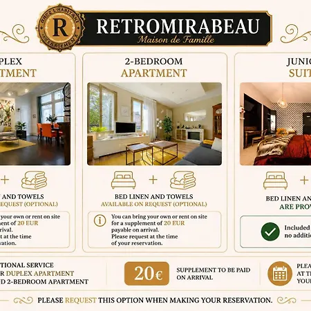 Retromirabeau - & De Charme - Localisation Premium